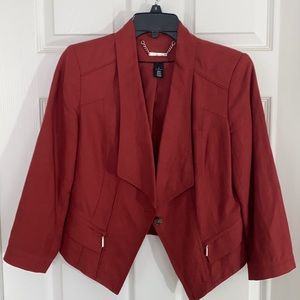 White House Black Market Blazer Size 6